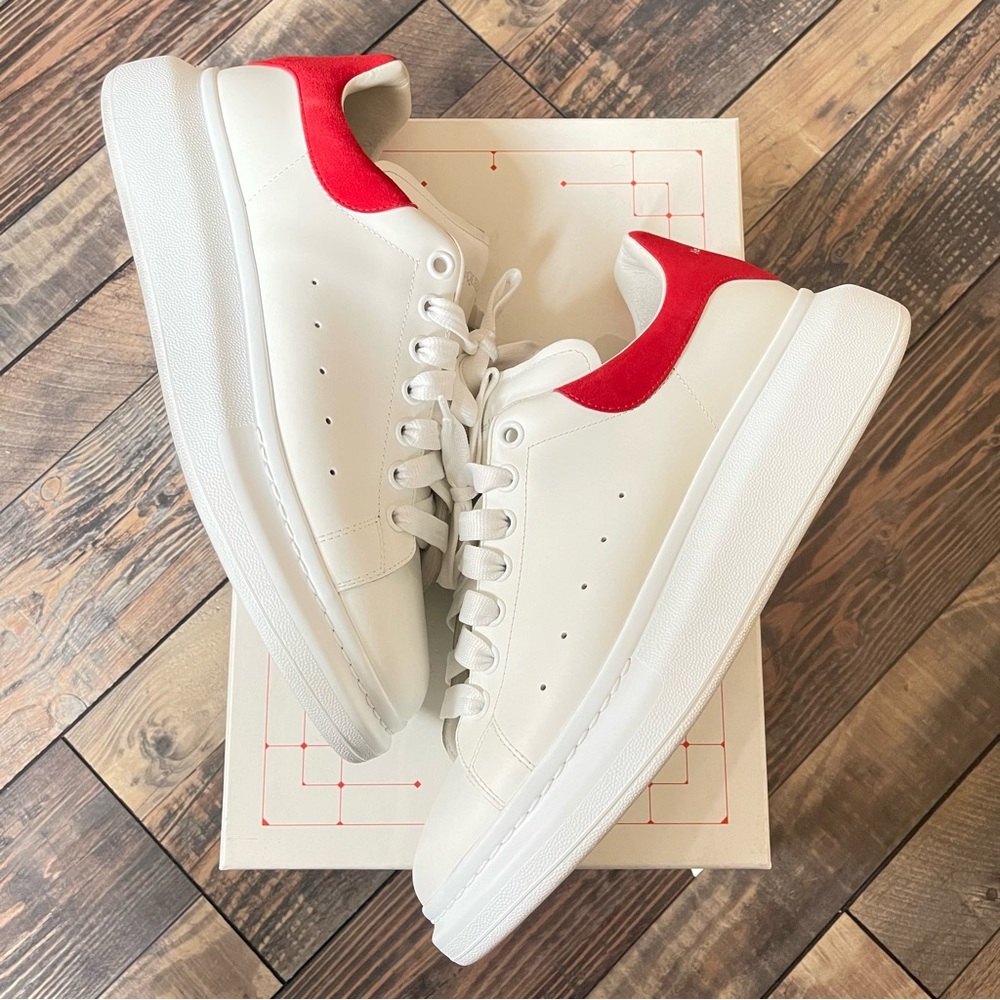 Alexander McQueen White/ Red Sneaker